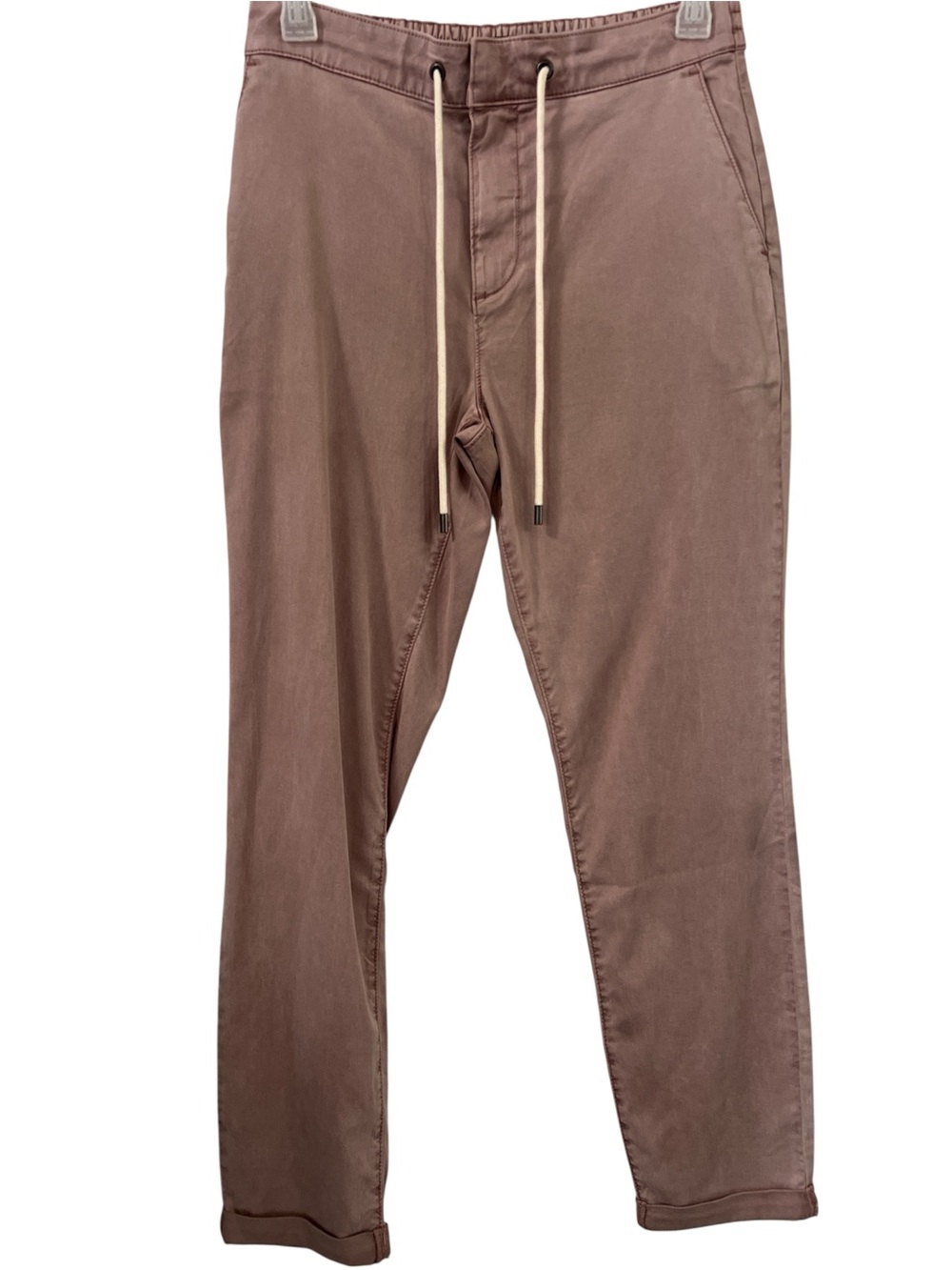 PAIGE Christy Pants Mauve Brown Drawstring Joggers